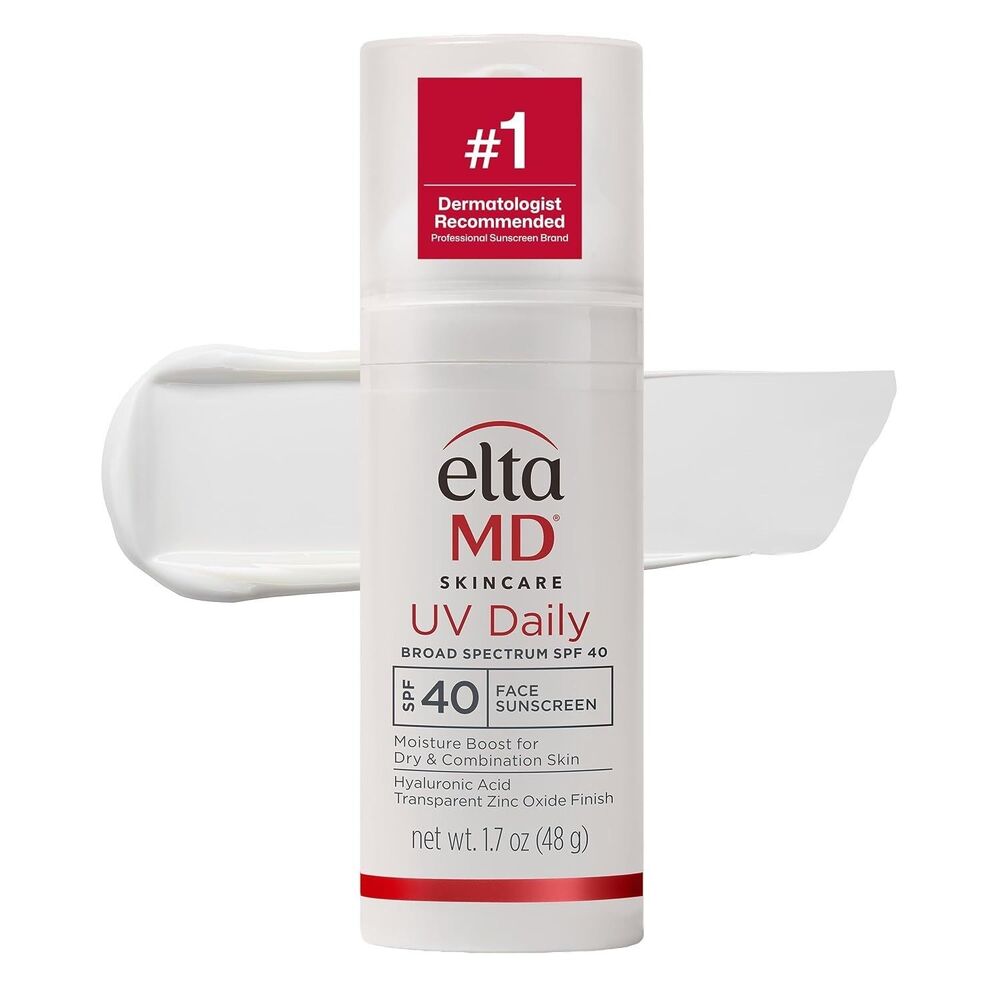 EltaMD UV Clear Face Sunscreen with Zinc Oxide Oil-Free SPF 40 Untinted 1.7 oz